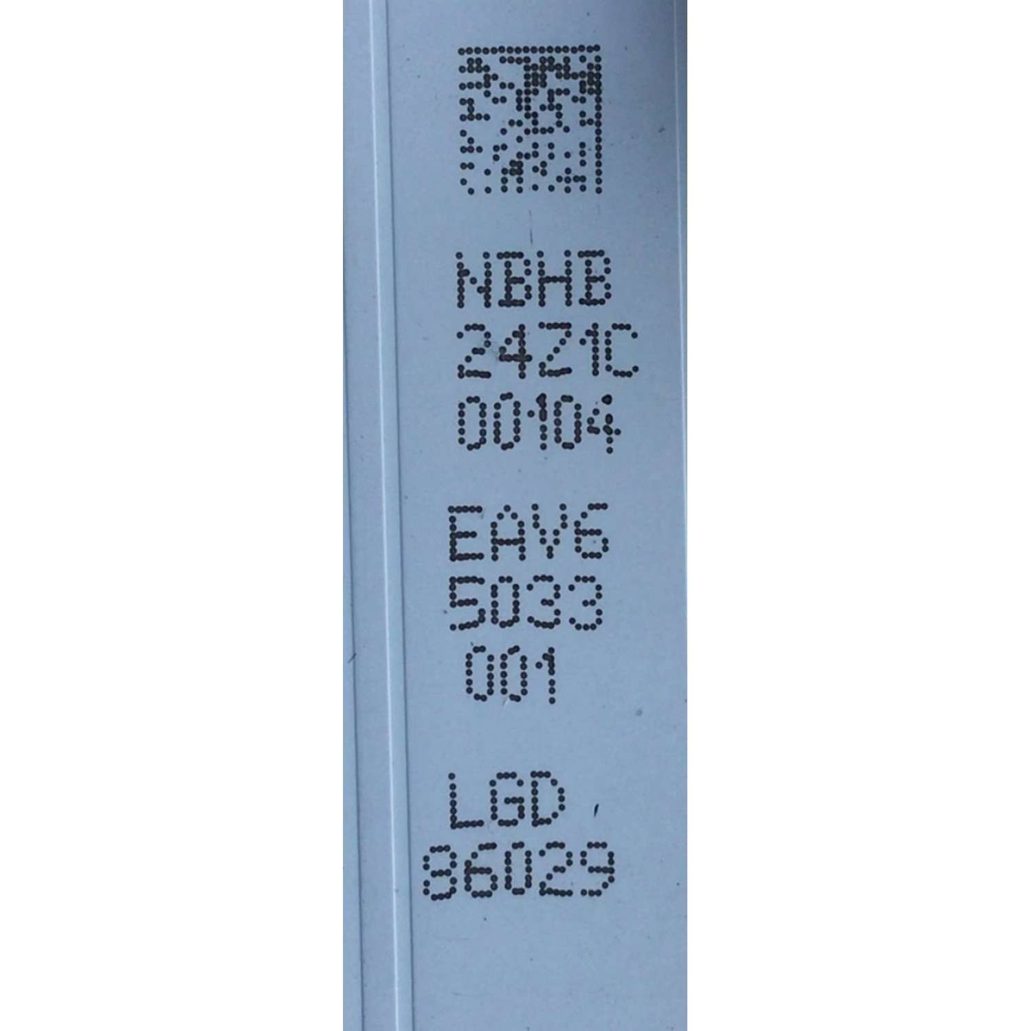 KIT DE LEDS PARA TV LG / ( 22 PZ ) NUMERO DE PARTE EAV65033001 / SSC_Y21_SLIM_RIDENT_86NANO75_LGD_A / SSC_Y21_SLIM_RIDENT_86NANO75_LGD_A_PTN10_REV00_201128 / MODELO 86NANO75 - Imagen 4